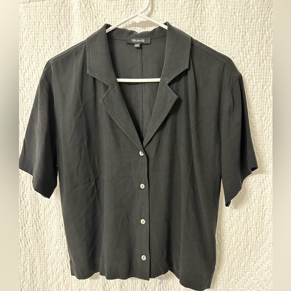 Madewell Button-Front Resort Shirt; Small